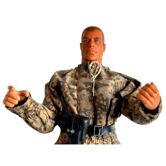 Action Man Soldier Figure Blue Eyes Military Rifle GI Joe Camo Stocking Stuffer - Picture 7 of 8
